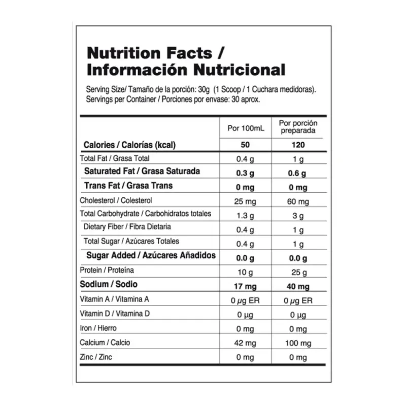 Comprar Whey Elite 2 Lbs en Electroshopy - Ángulo 3